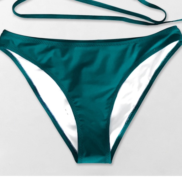 Teal Ruffle Bikini - Picture 3 of 3
